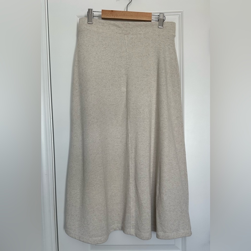 ZARA Linen Blend Women’s Midi Skirt Size Medium NWT